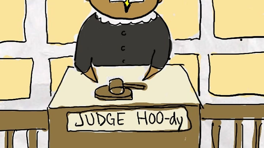 Judge Hooty and the Tee Shirt